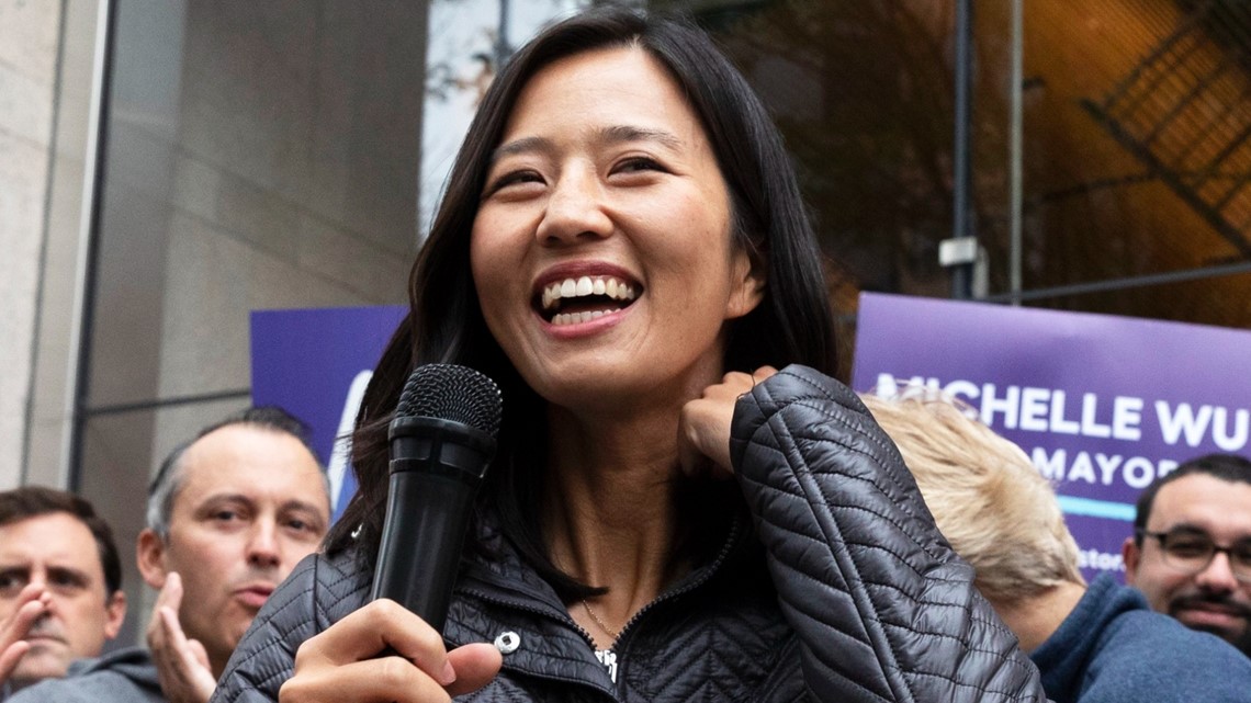 www.newscentermaine.com: Michelle Wu becomes first woman and person of color elected mayor of Boston
