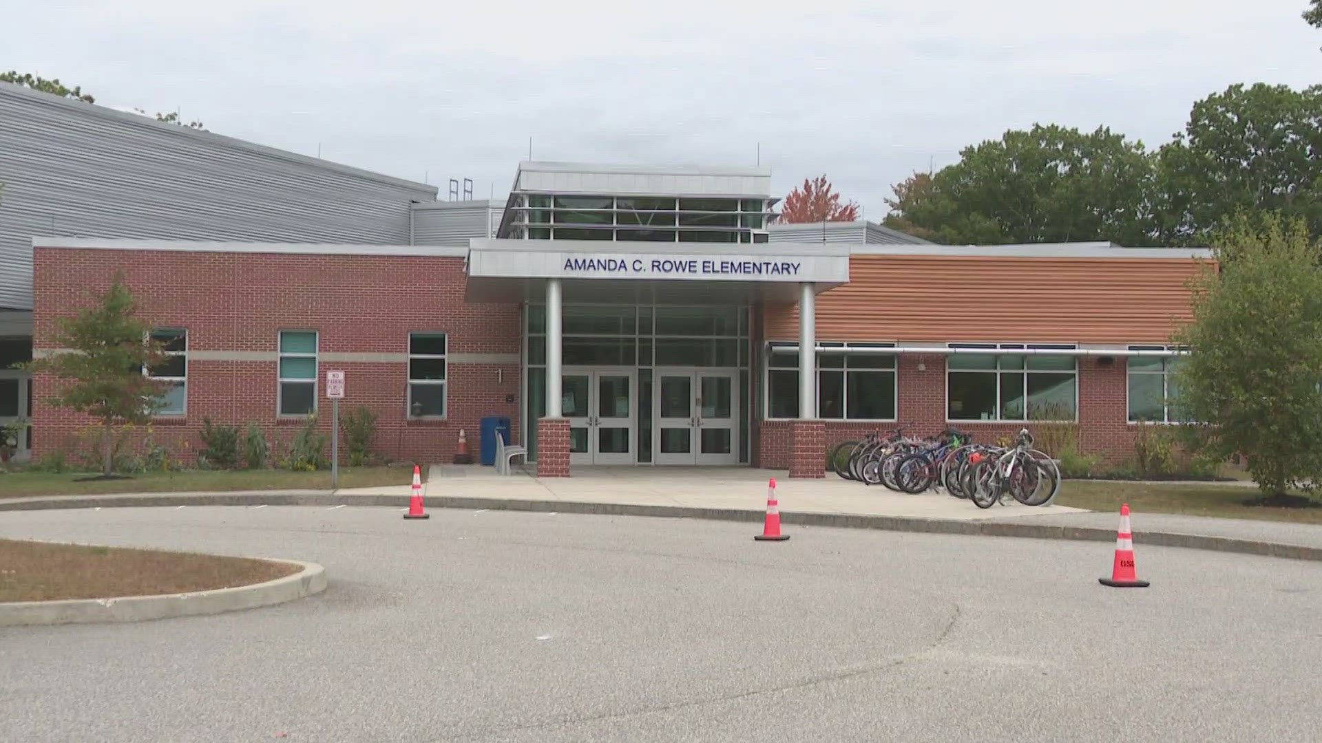 The superintendent of Portland schools says police are investigating after swastikas were found on a gatepost and sign.