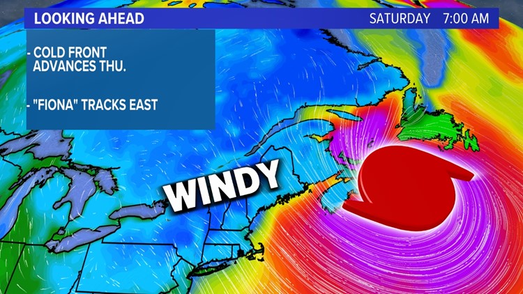'Major' Hurricane Fiona is a close call for Maine