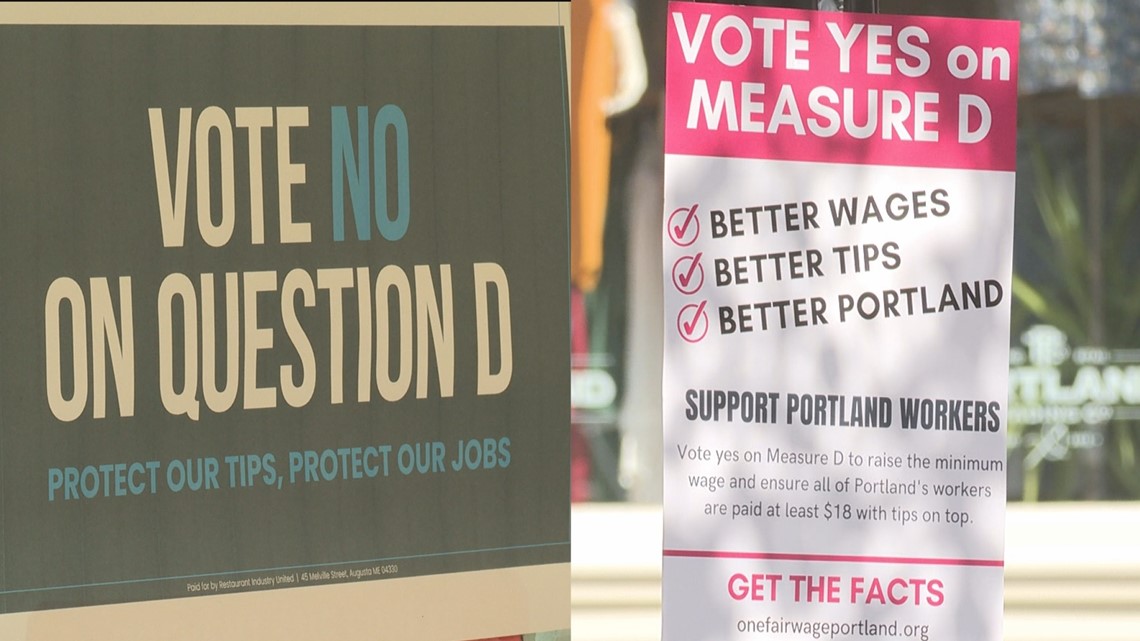 Portland businesses weigh in on minimum wage ballot question