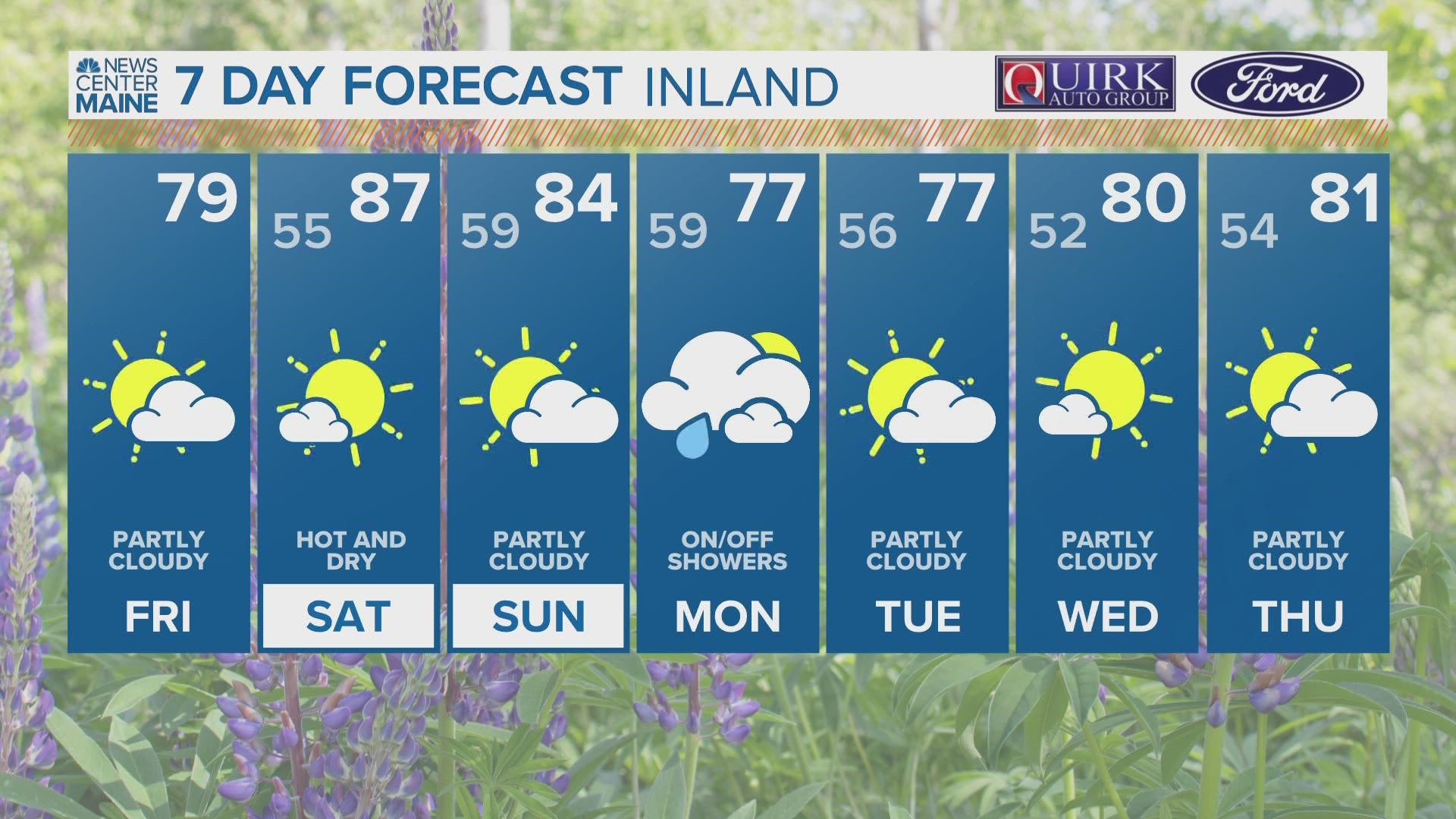NEWS CENTER Maine Weather Video Forecast 06.24.22 Updated 4:30am