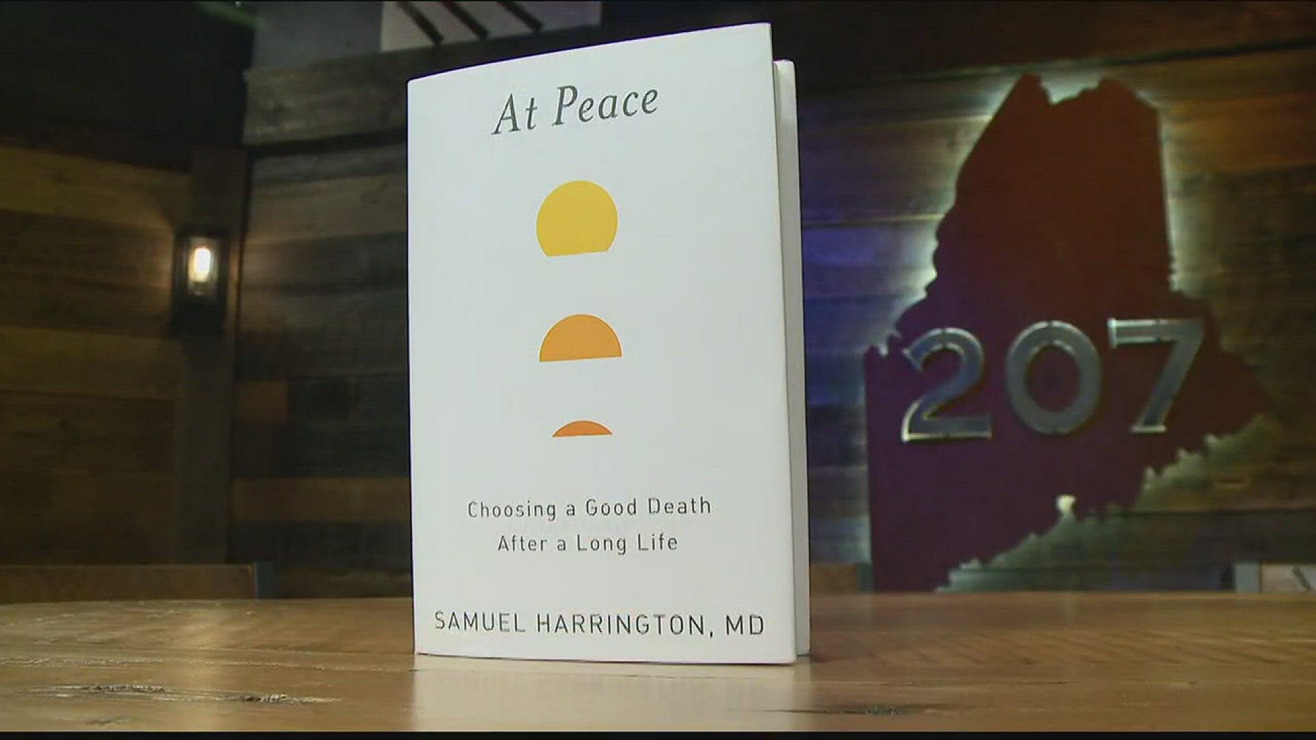 Dr Samuel Harrington's new book, At Peace, is a book about a good death.