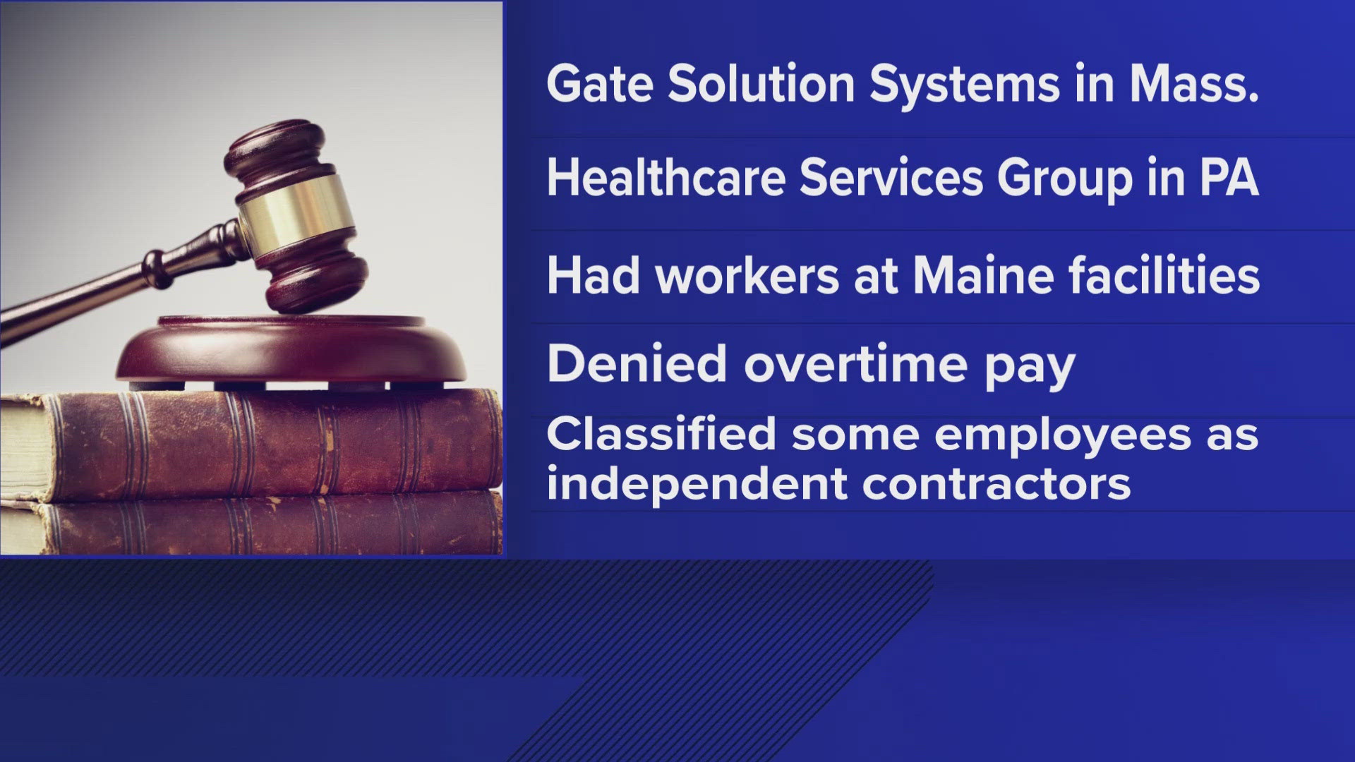 Two health care staffing companies with workers in Maine were ordered by the U.S. Department of Justice to pay millions of dollars in back pay and damages.