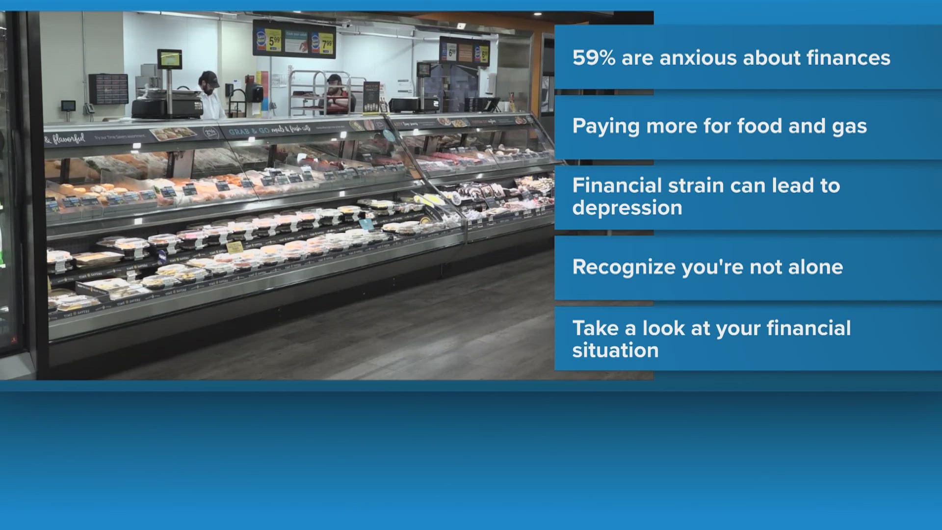 Increasing prices causing stress on people's mental health ...