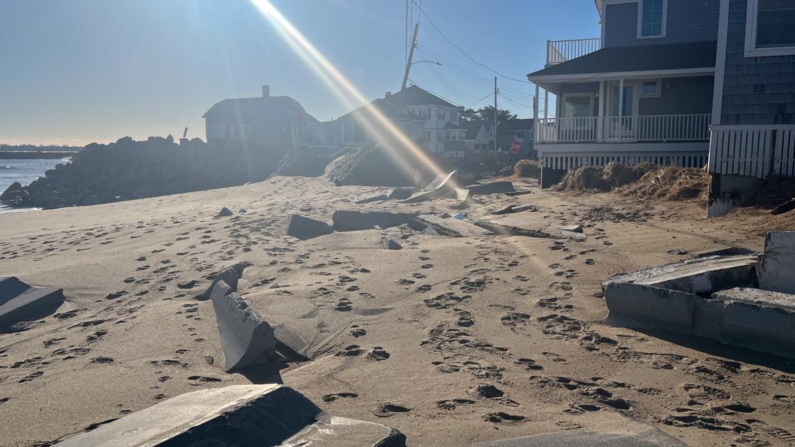 Old Orchard Beach Recons With Flooding Storm Damage