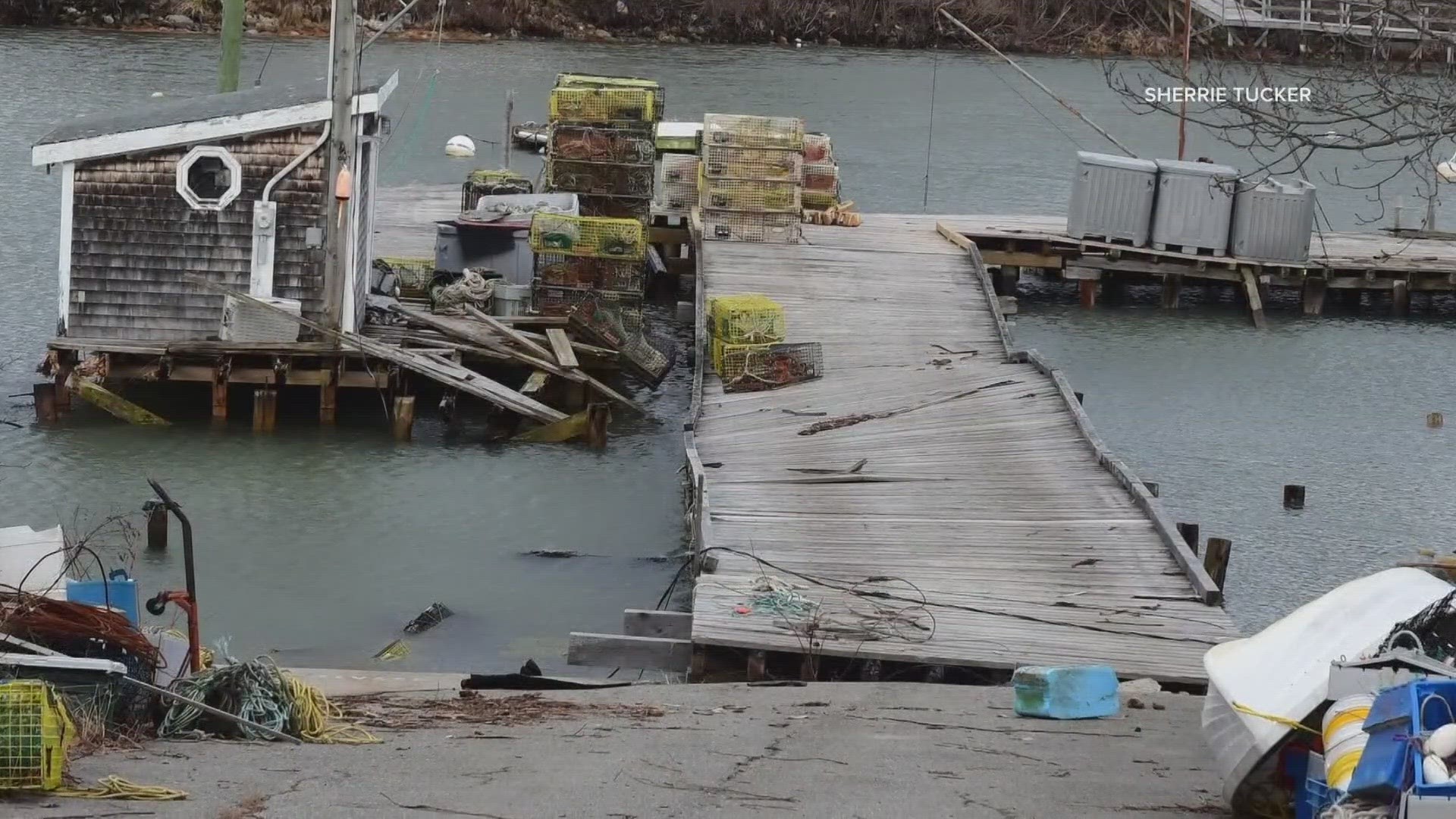 A new exemption will allow wharves and piers to be rebuilt four feet taller than those destroyed in recent storms.