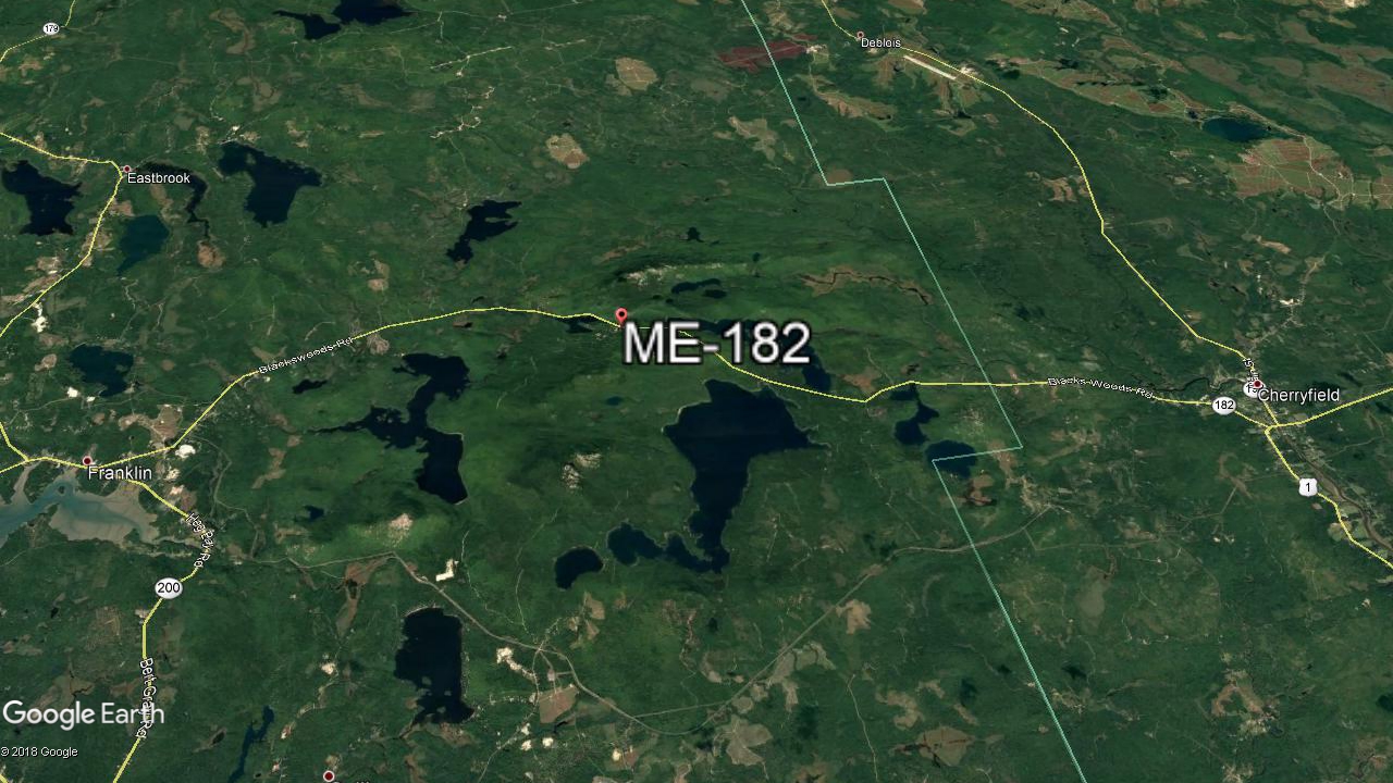 Crash involving 2 tractortrailers shuts down Route 182 near Franklin, Cherryfield