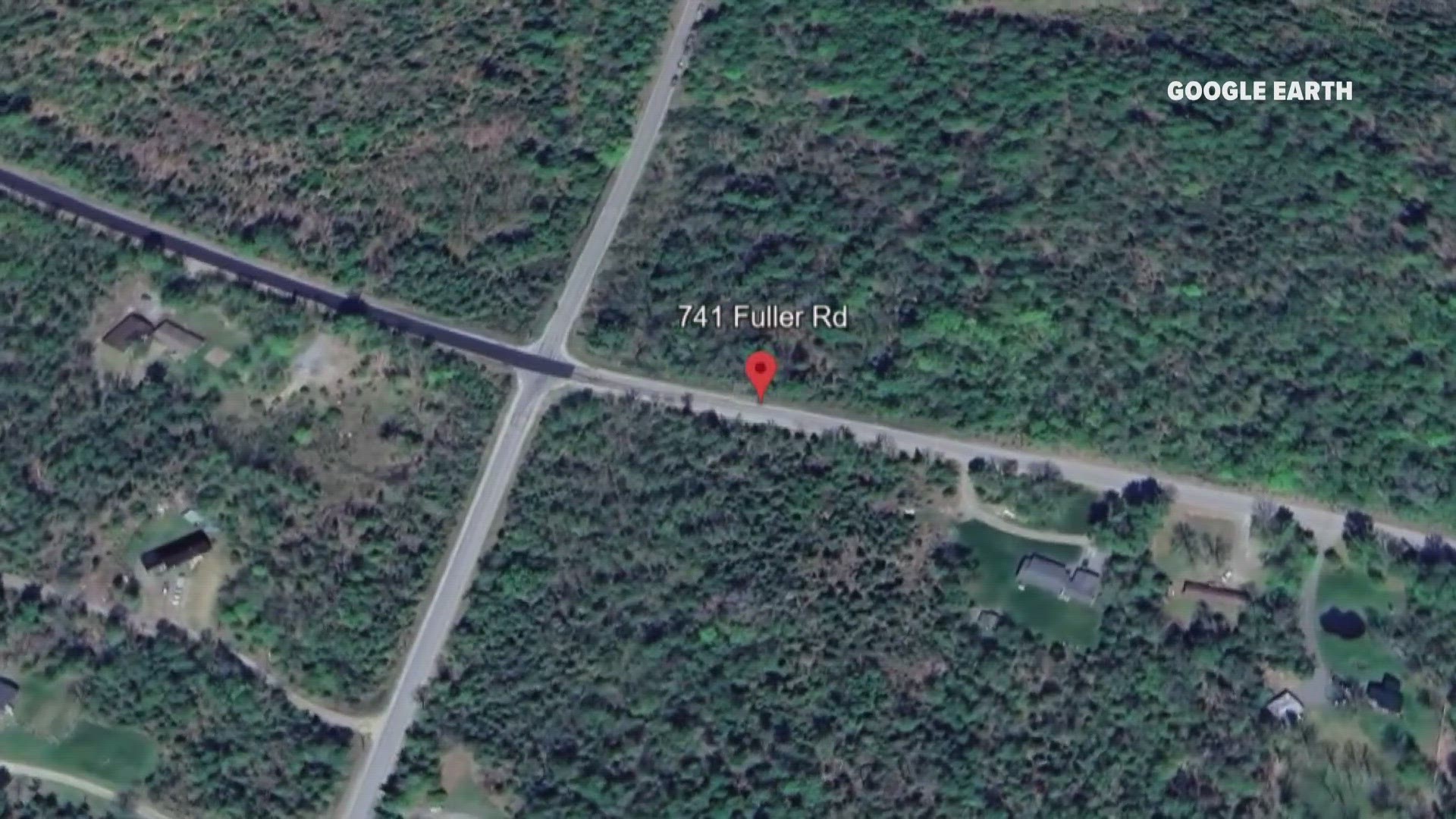 A single vehicle was traveling on Fuller Road when it left the roadway and crashed into several trees, the Penobscot County Sheriff's Office said.