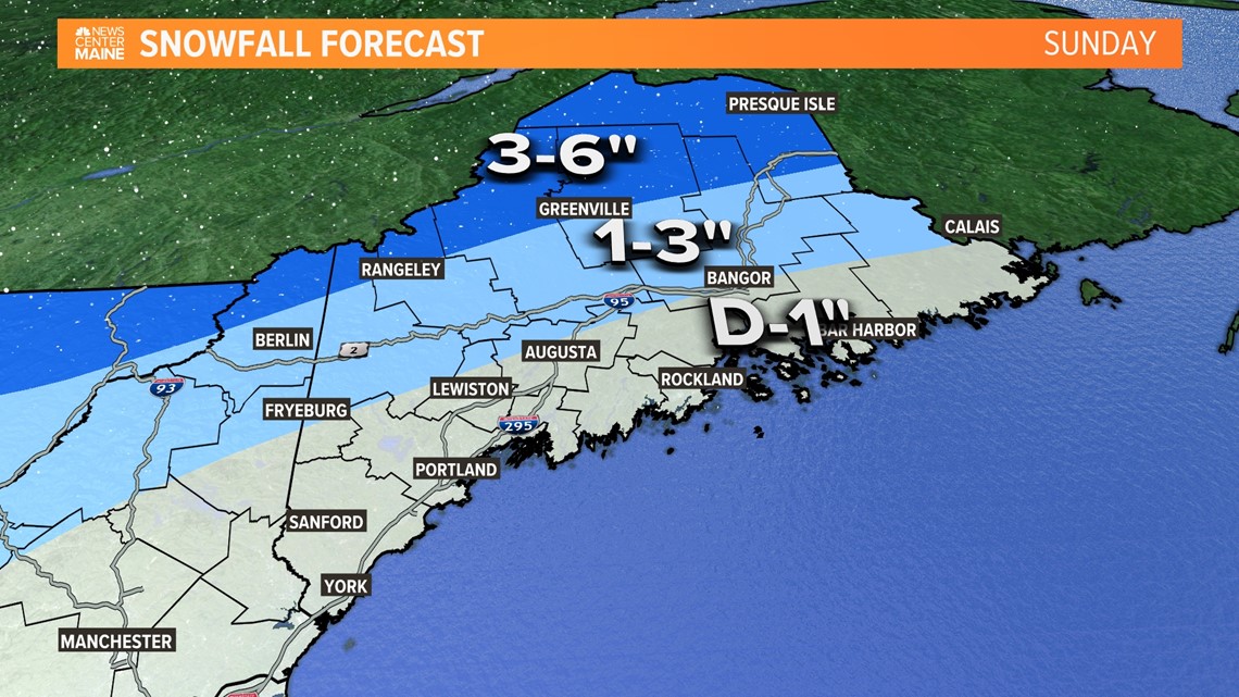 A stormy start to 2022 with snow and rain in Maine | newscentermaine.com