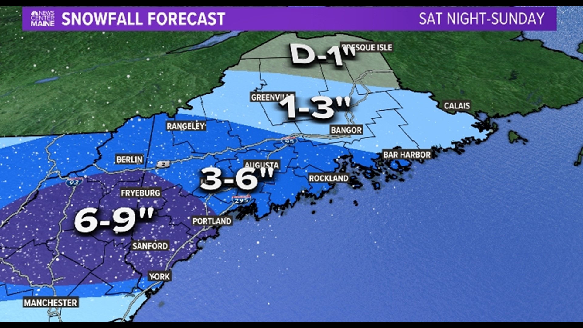 First plowable snow on the way for most Mainers this weekend ...