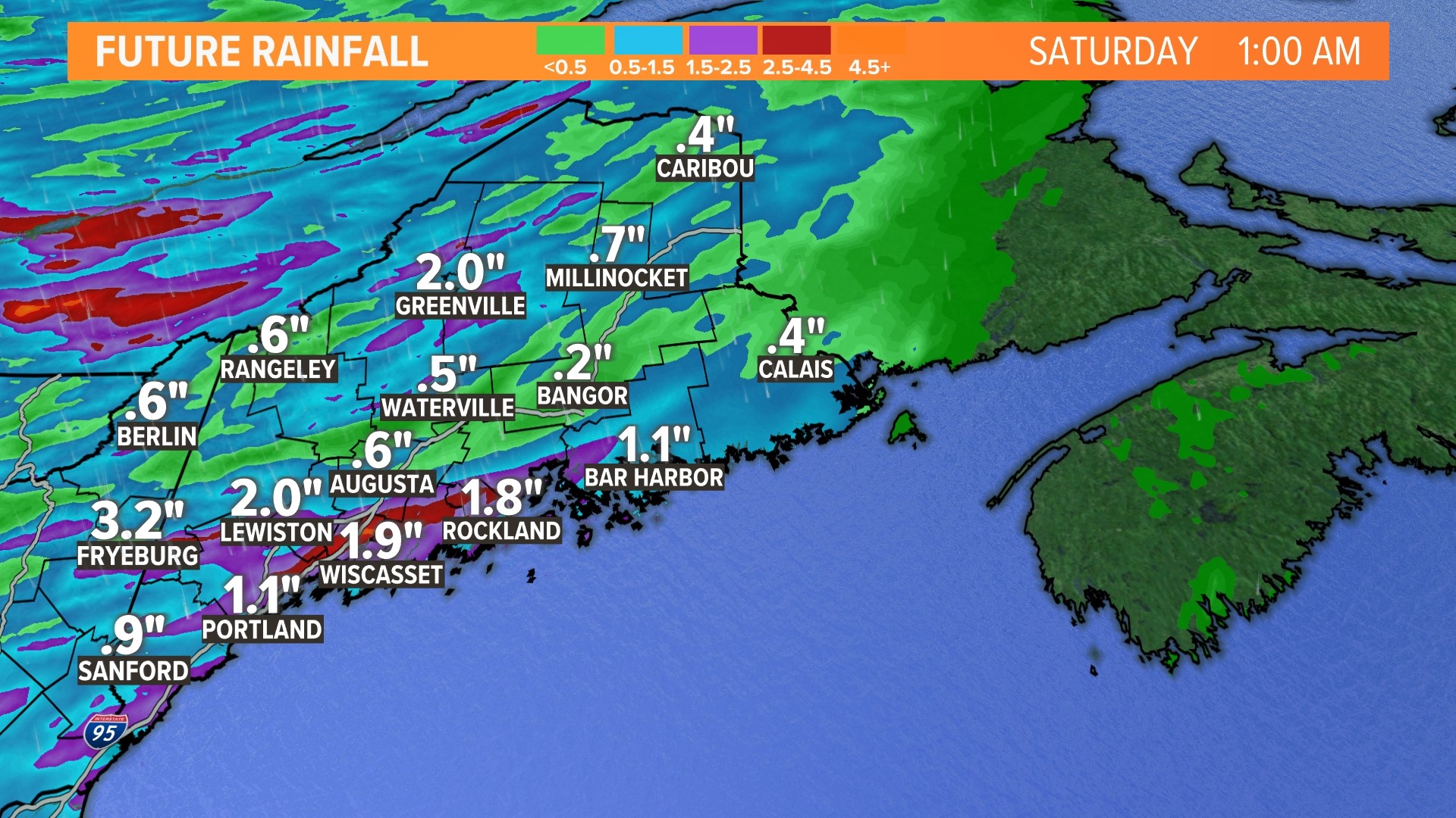 Maine weather forecast: Rising humidity, flash flooding possible ...