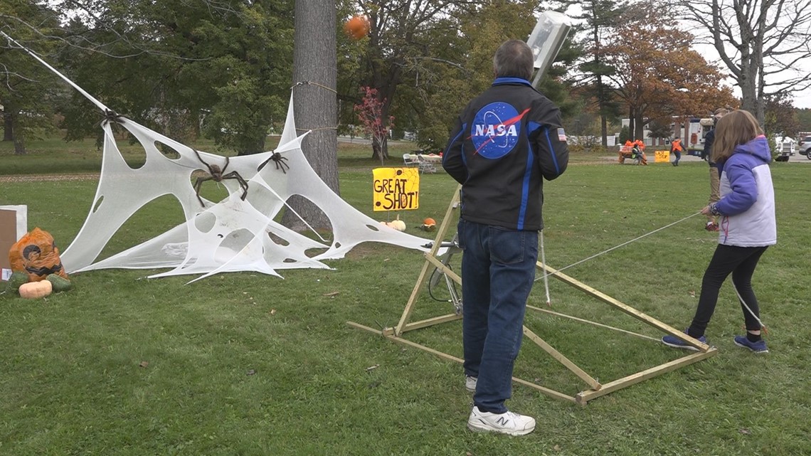 Challenger Learning Center in Bangor hosts Pumpkin Catapult Fundraiser