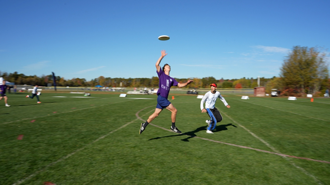 Maine hosts 2,000 athletes in country's largest college ultimate frisbee tournament