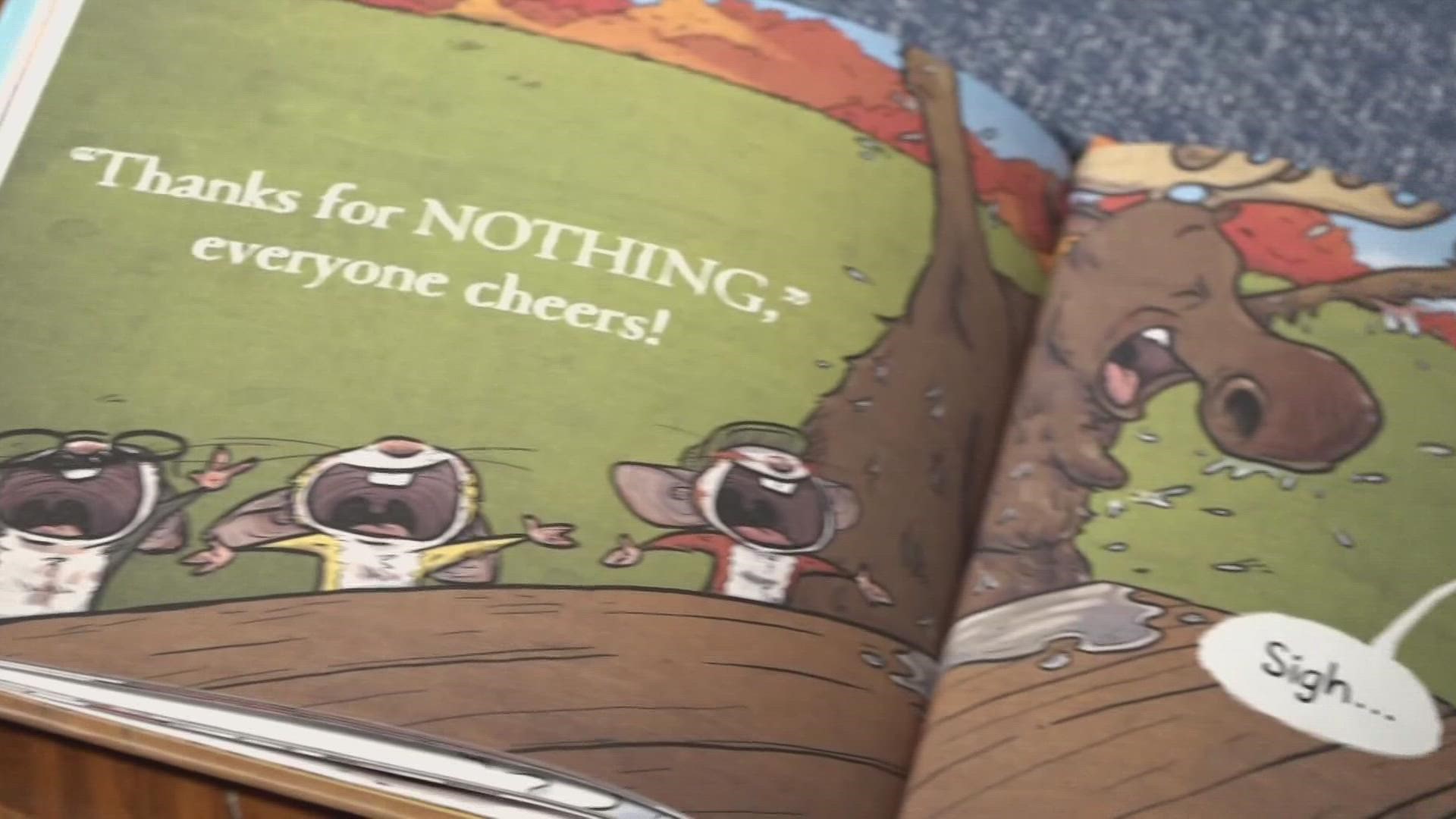Ryan T. Higgins has released two new children's books: 'Norman Didn't Do It (Yes He Did)' and 'Thanks For Nothing'
