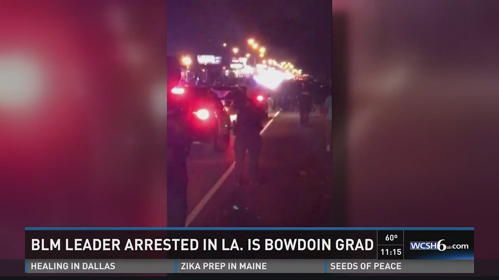 BLM leader arrested in La. is Bowdoin grad