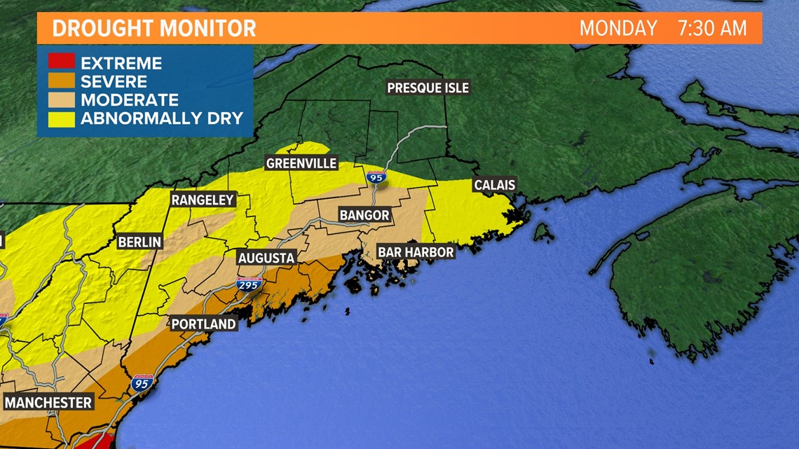 Welcomed rain expected in Maine on Wednesday, August 15 ...