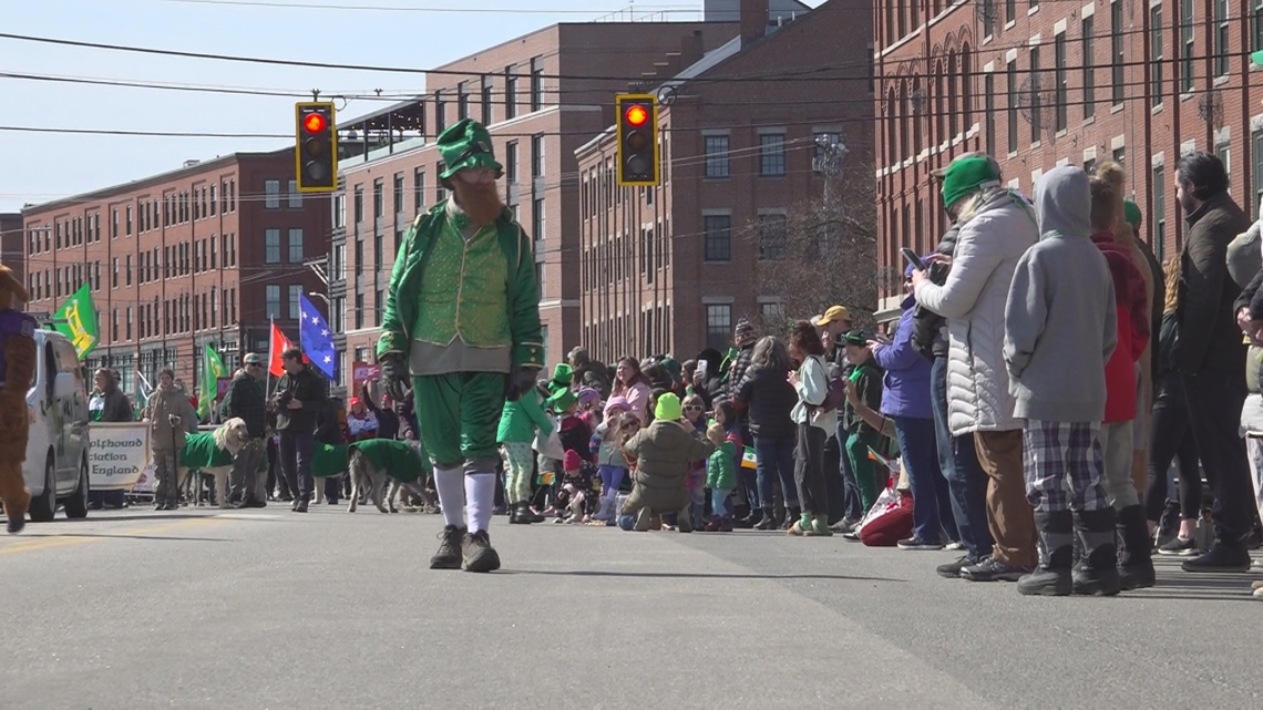 Parade brings sea of green, music and Irish pride to Portland ahead of St. Patrick’s Day