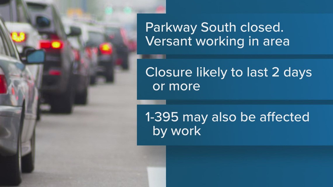 Parkway South in Brewer closed for repair work, expected to last two