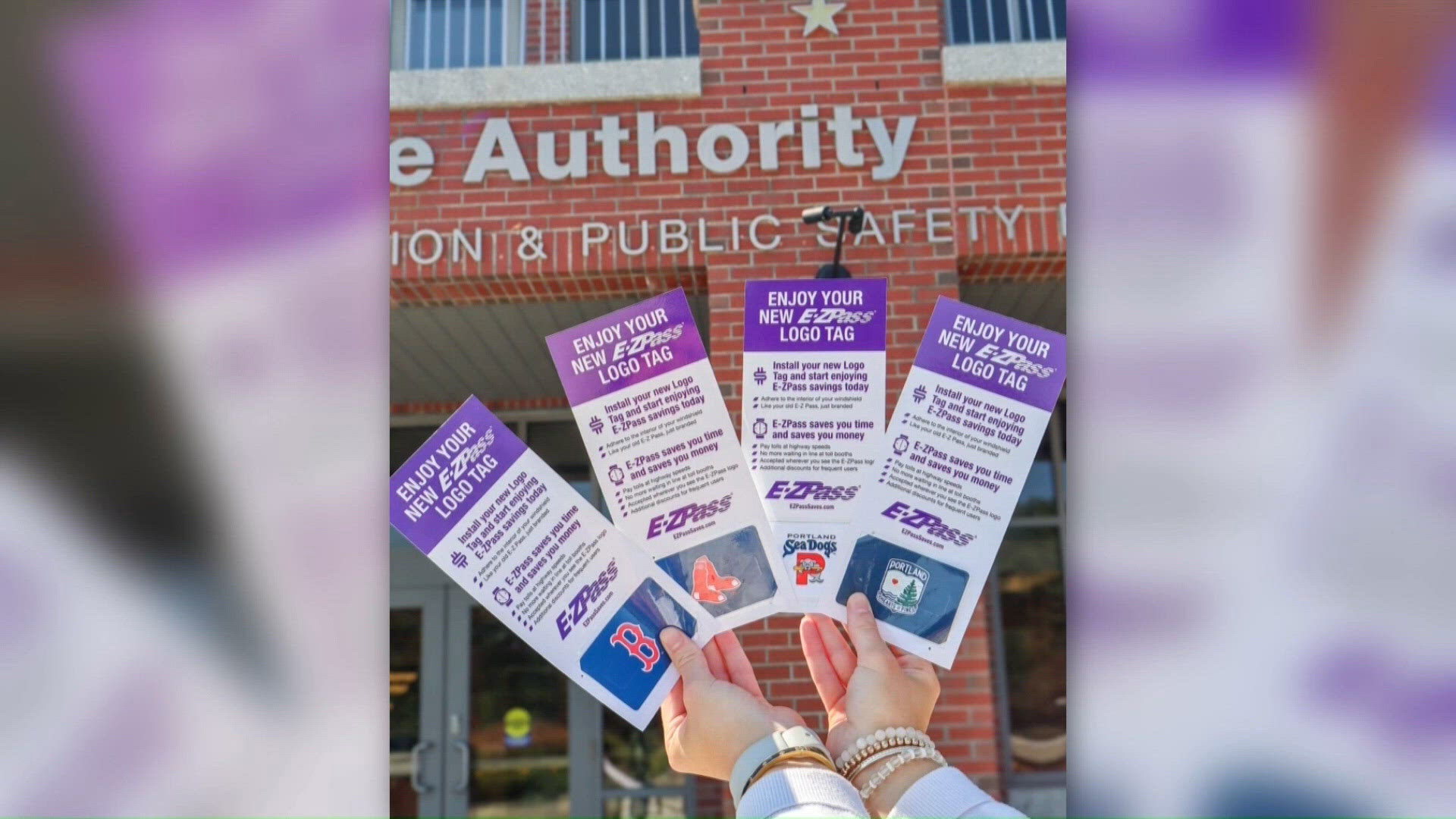 New E-ZPass sticker tags feature local sports teams' logos ...