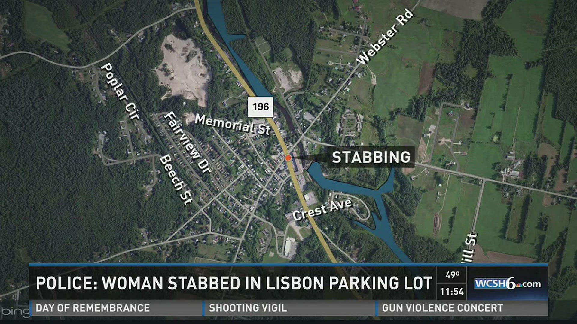 Police: Woman stabbed in Lisbon parking lot