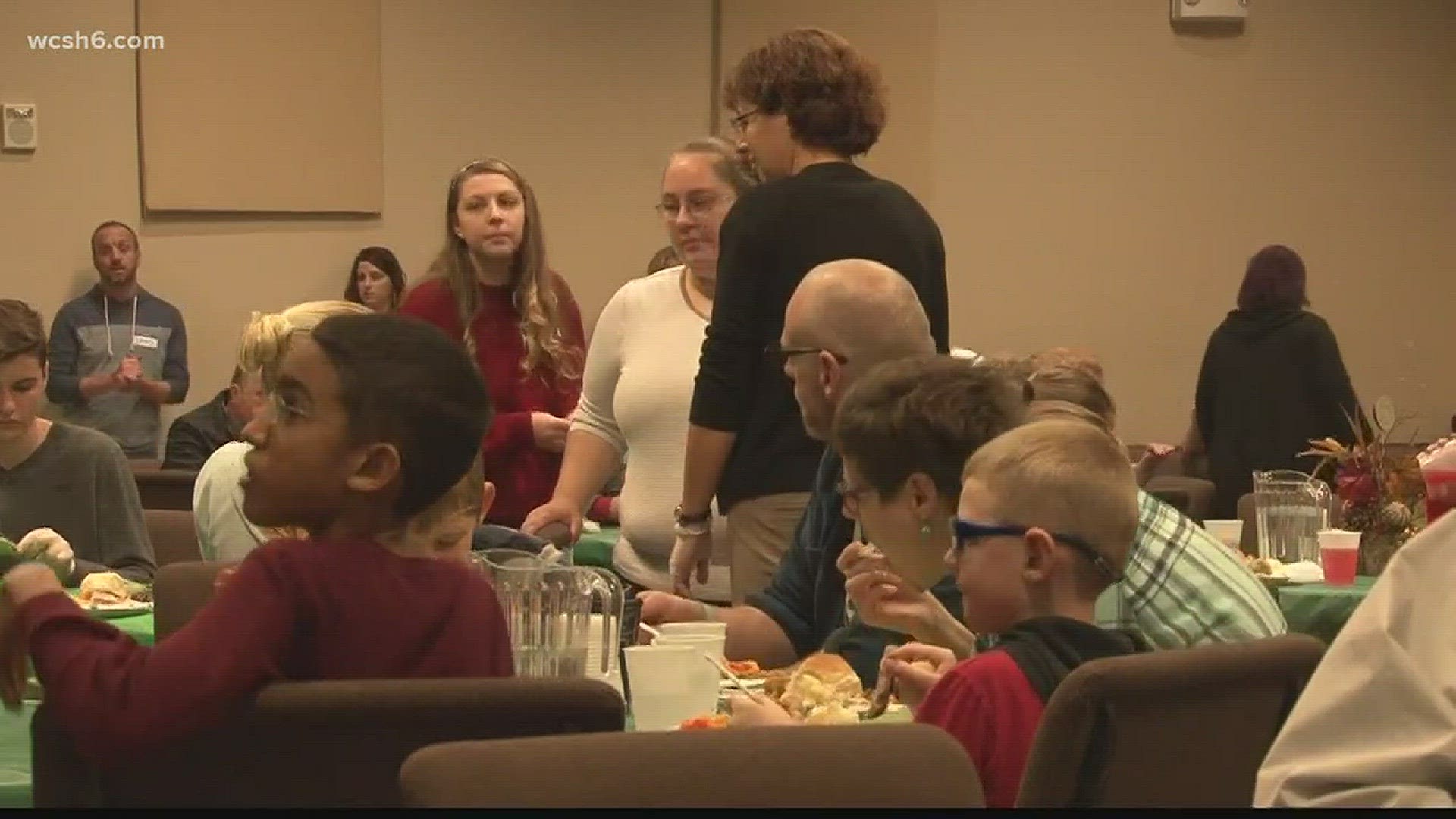 Rock Church Serves Up Thanksgiving Dinner In Bangor for Over 300 People