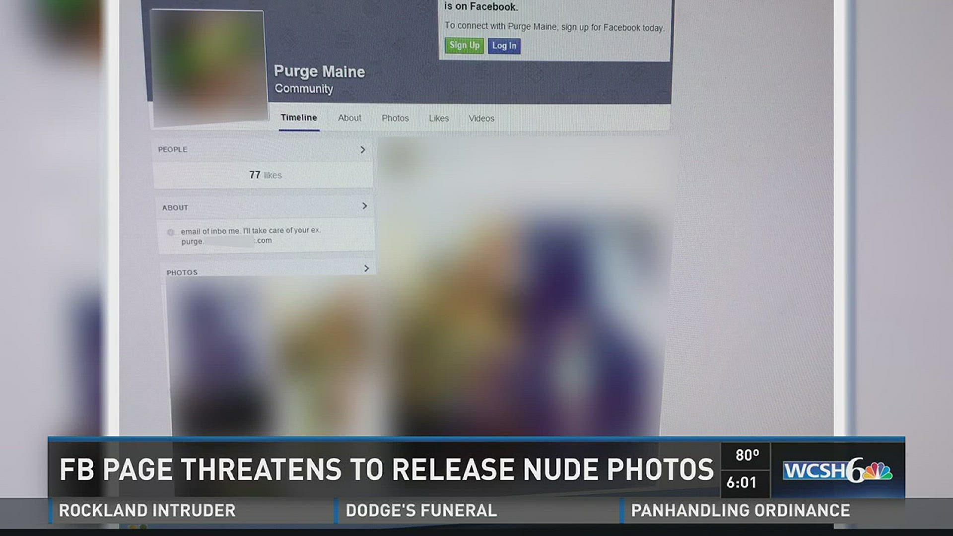 Anonymous maine nudes