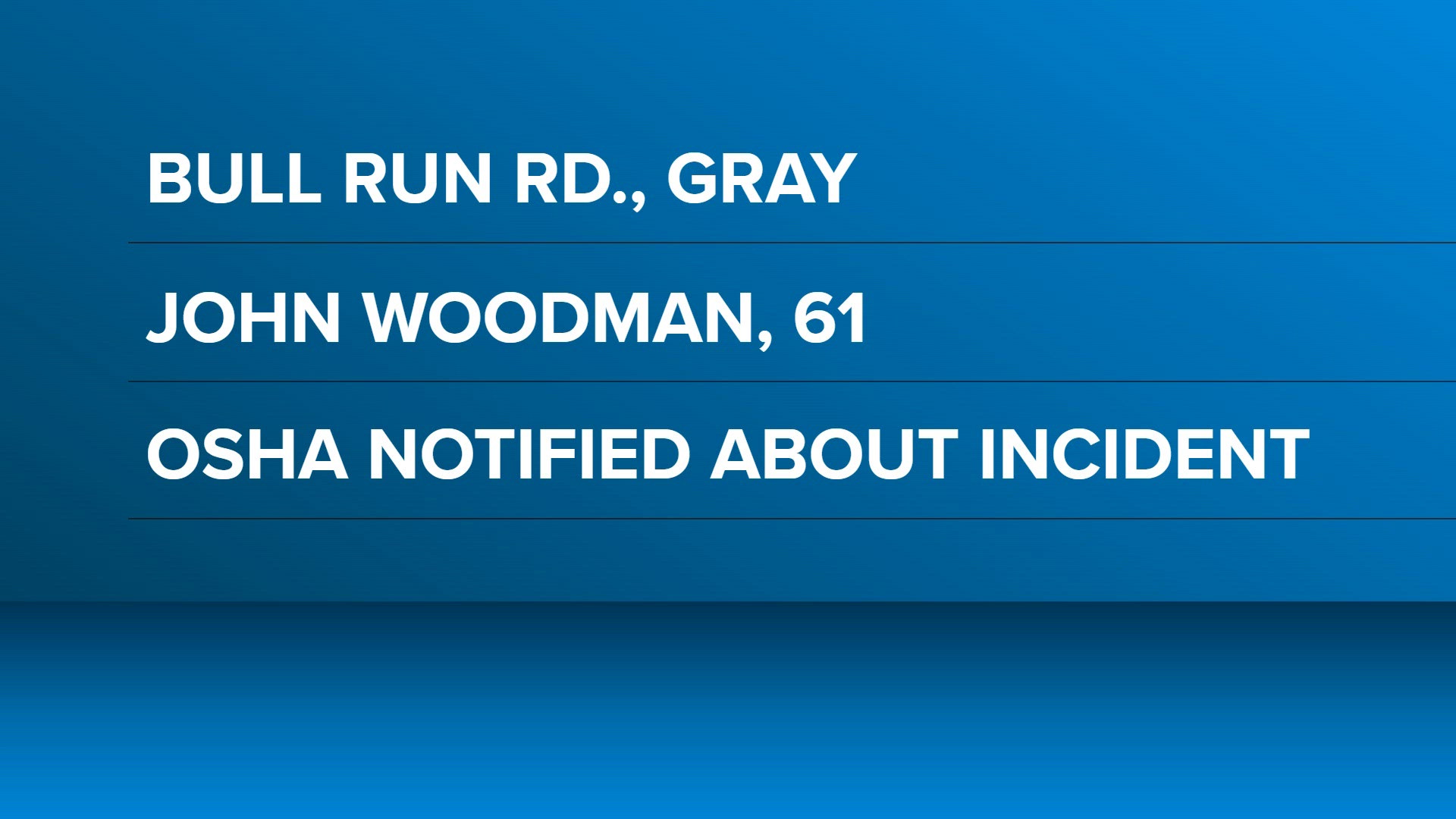 Construction worker dies Monday in Gray after excavator overturns ...