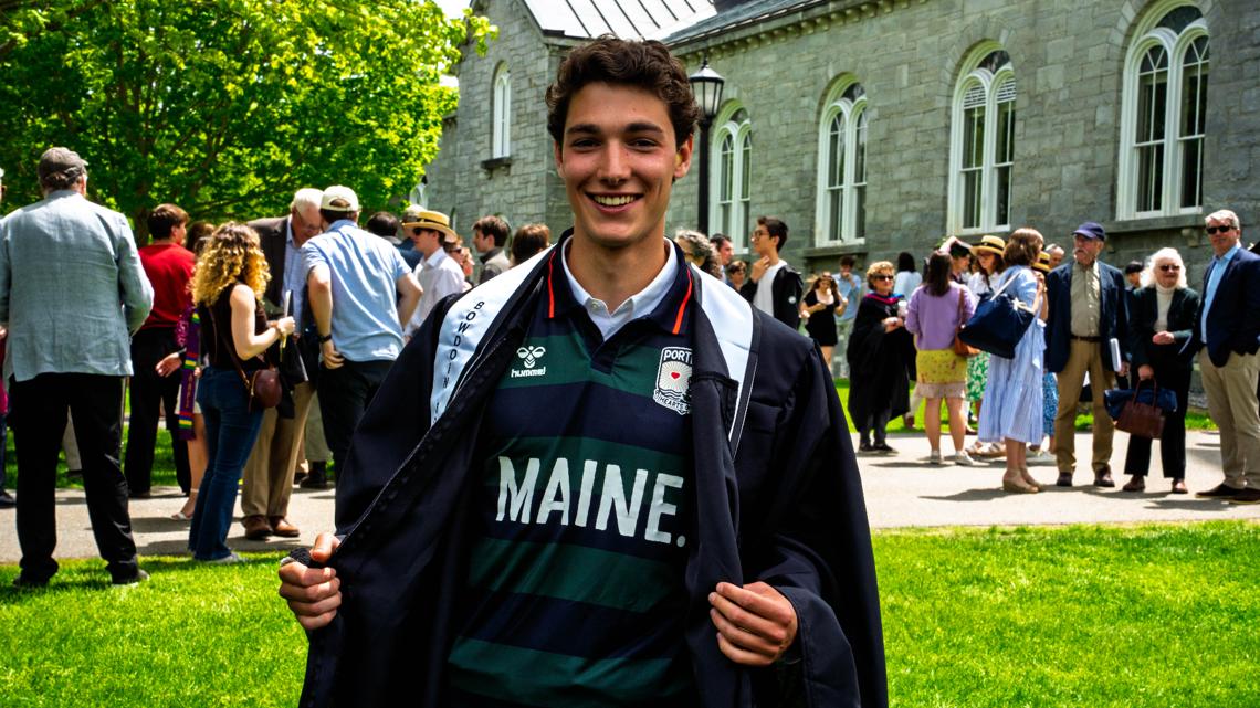 From graduation to goal attempts: Inside Tyler Huck's long day