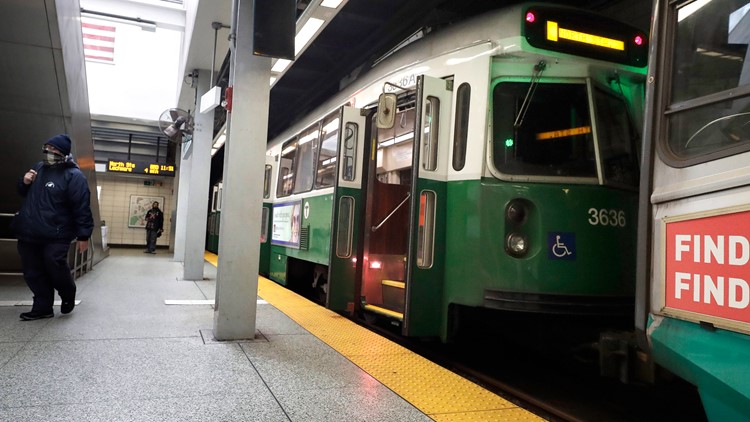 Man dies while trying to board subway train in Boston, police say