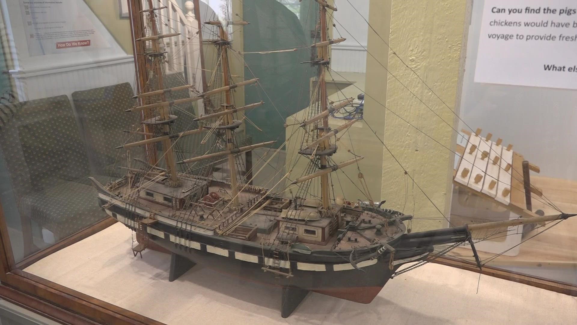 The museum decided to dedicate a new, permanent exhibit to honor the sailors and their families who made the town what it is today.