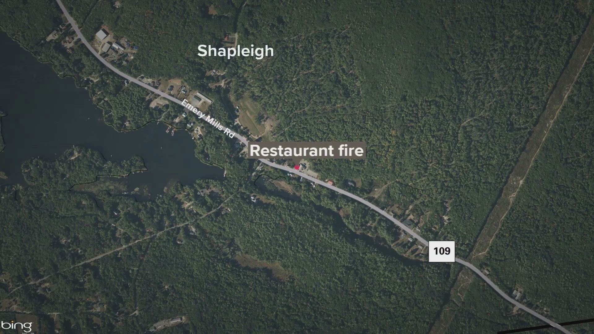 The Office of the State Fire Marshal is investigating a fire at a restaurant in Shapleigh that resulted in the restaurant's owner being taken to the hospital.