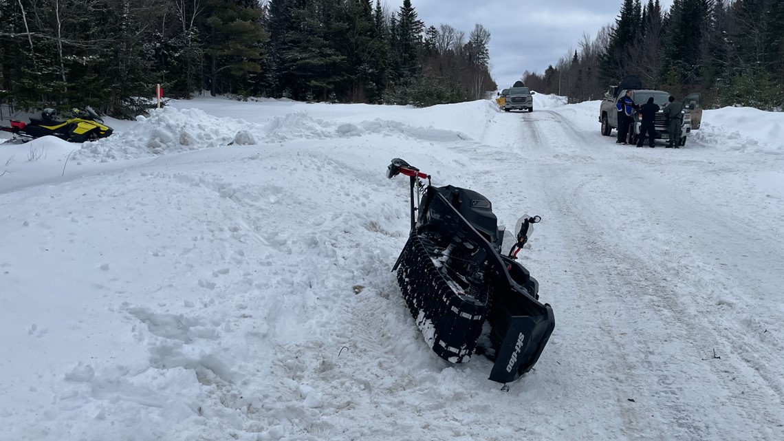 Millinocket man dies in truck vs. snowmobile crash on Tuesday