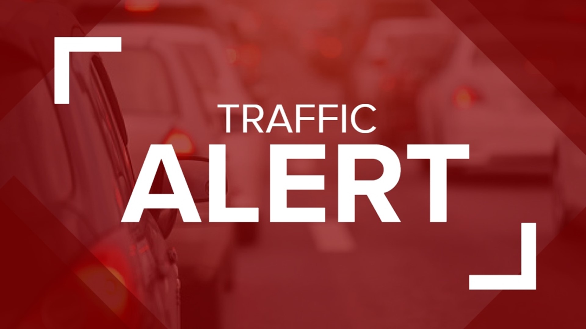 Officials say a traffic crash has closed the westbound road there near Page Road.