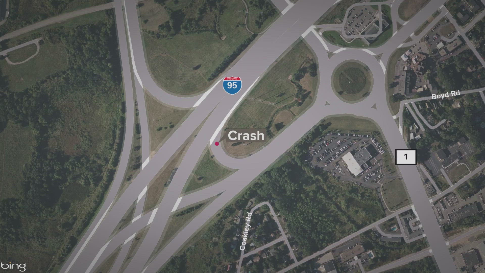 Dean A. Merritt, 54, of Old Orchard Beach suffered minor injuries in the Thursday crash and was cited for "negligent driving."