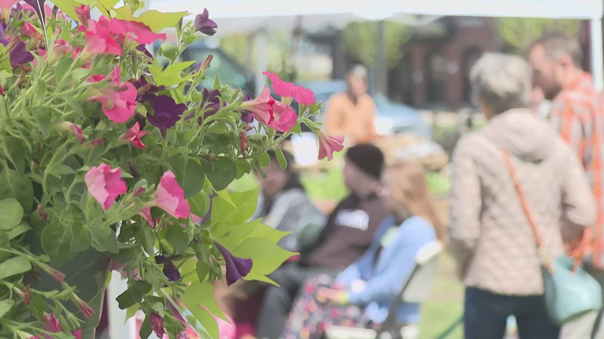 Sunday marked the beginning of the season for the Lewiston Farmers' Market. 