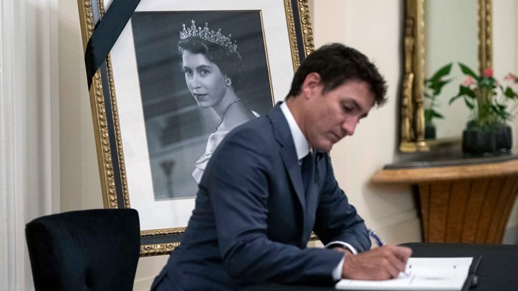 Canada's prime minister makes Queen's funeral day a holiday for fed employees