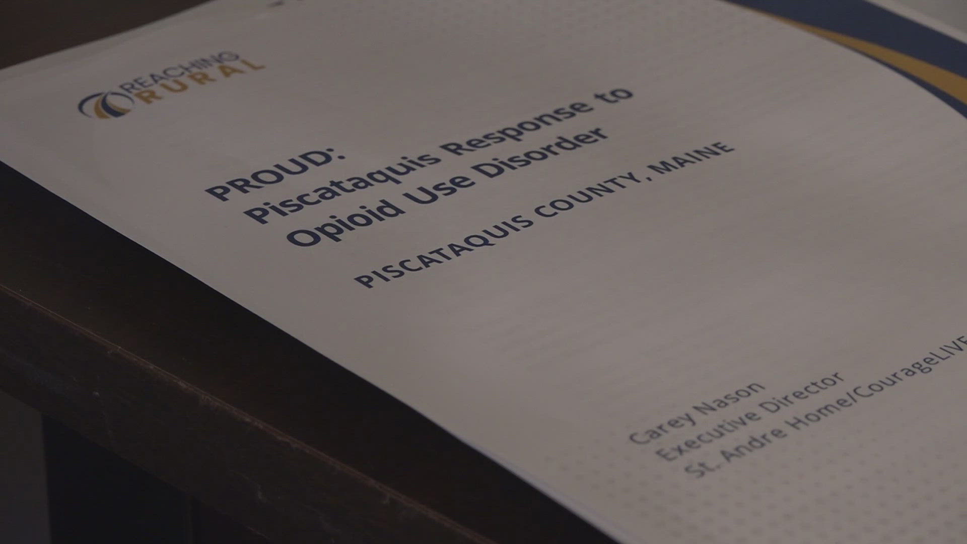 A group of organizations is working to launch a program to address opioid use disorder in one of Maine's most rural regions.