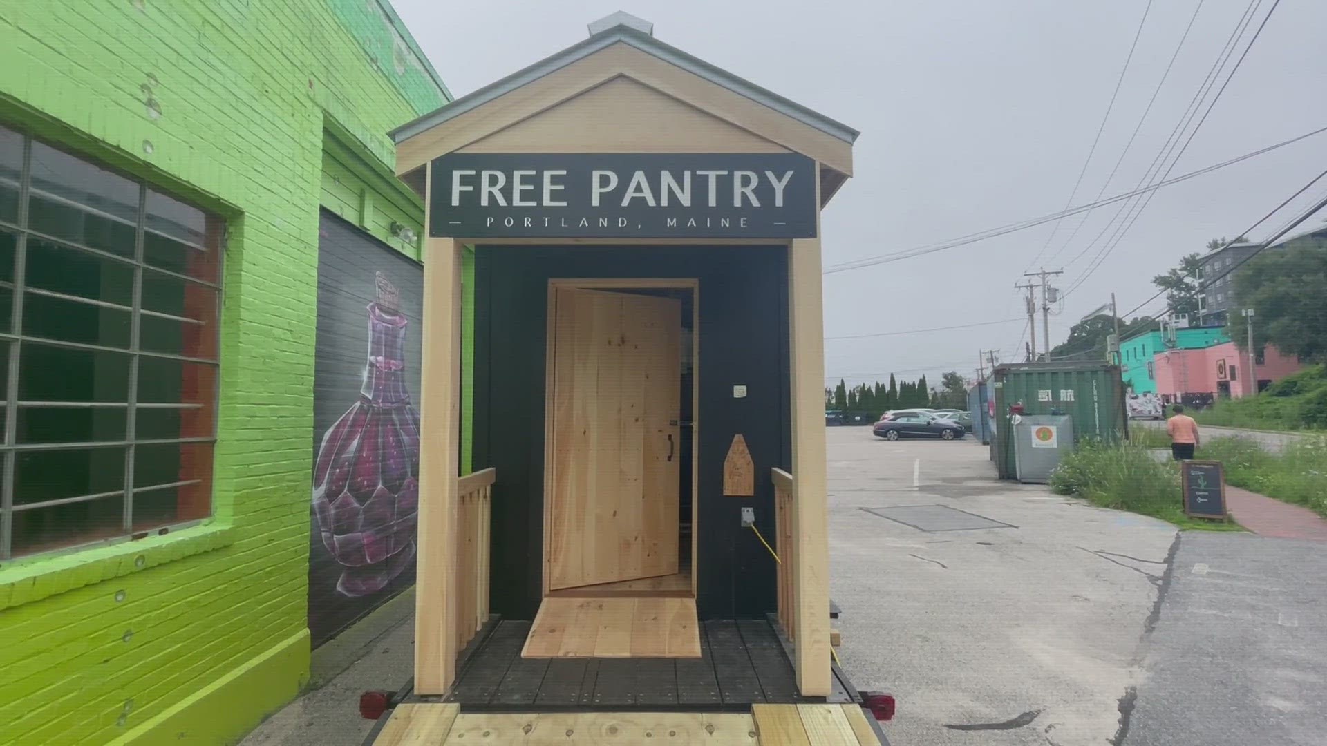 New England's first pantry on wheels gives access to everyone in the community, 24/7.