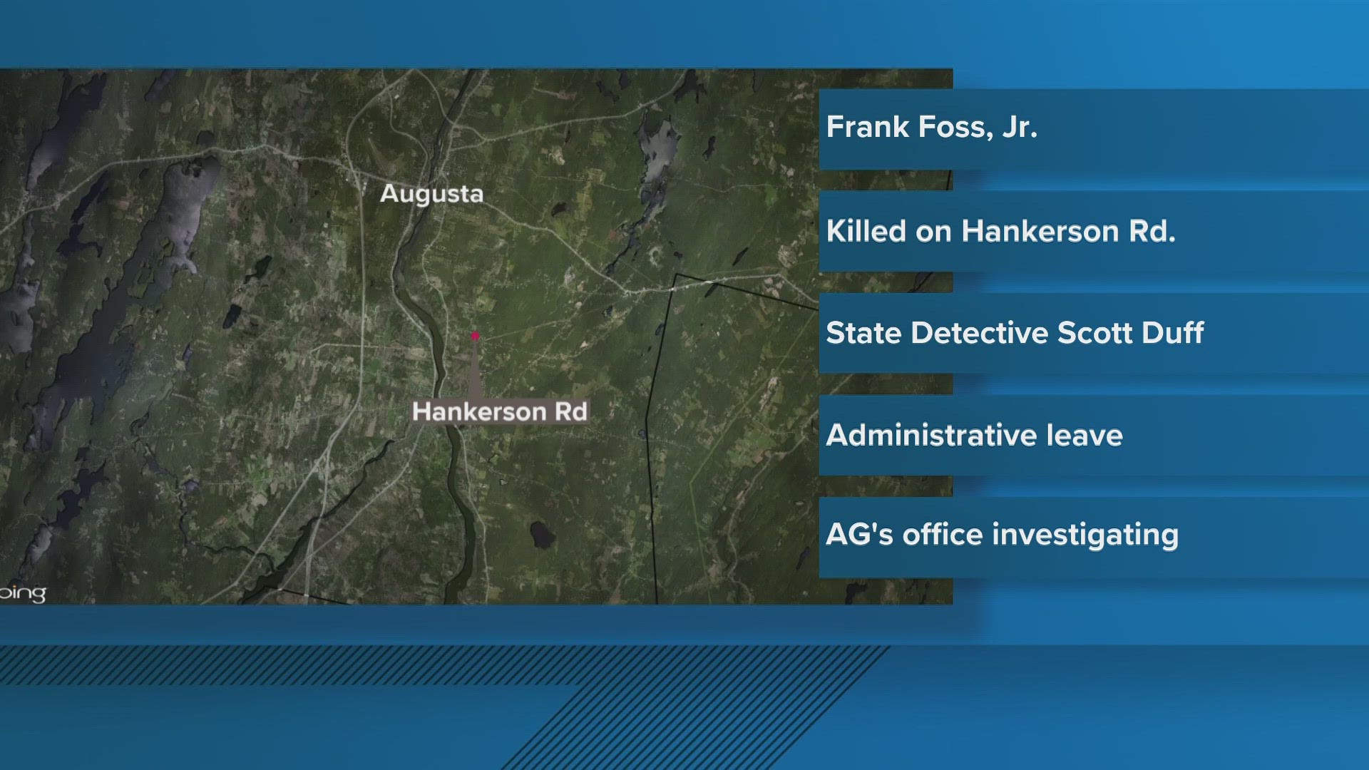 Frank Foss Jr., 28, was wanted on multiple charges, police said. He was allegedly found in the woods with a gun pointed at officers when he was shot and killed.