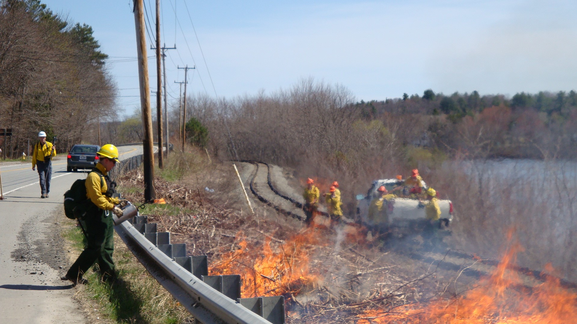 Maine forest rangers to conduct controlled burn May 11 ...