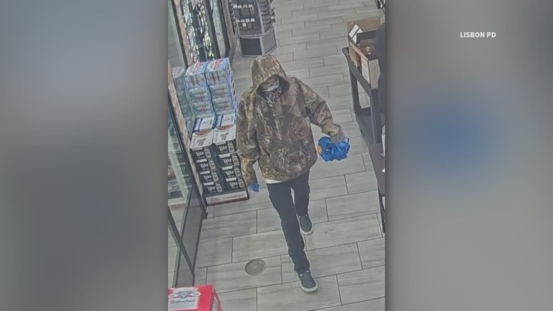A male subject fled the store with an undisclosed amount of money, police said.