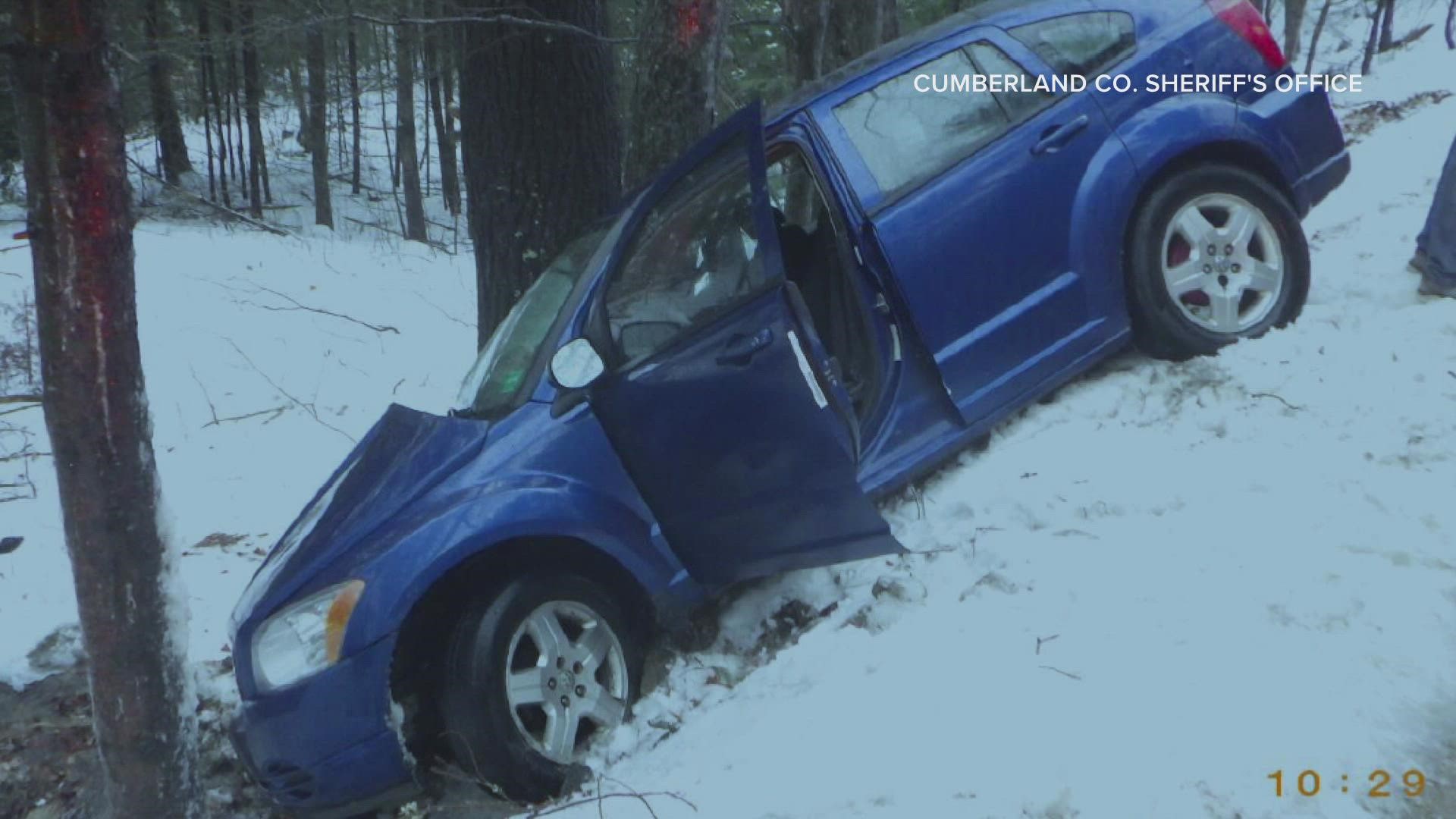 Two people were seriously injured in the crash, deputies say.