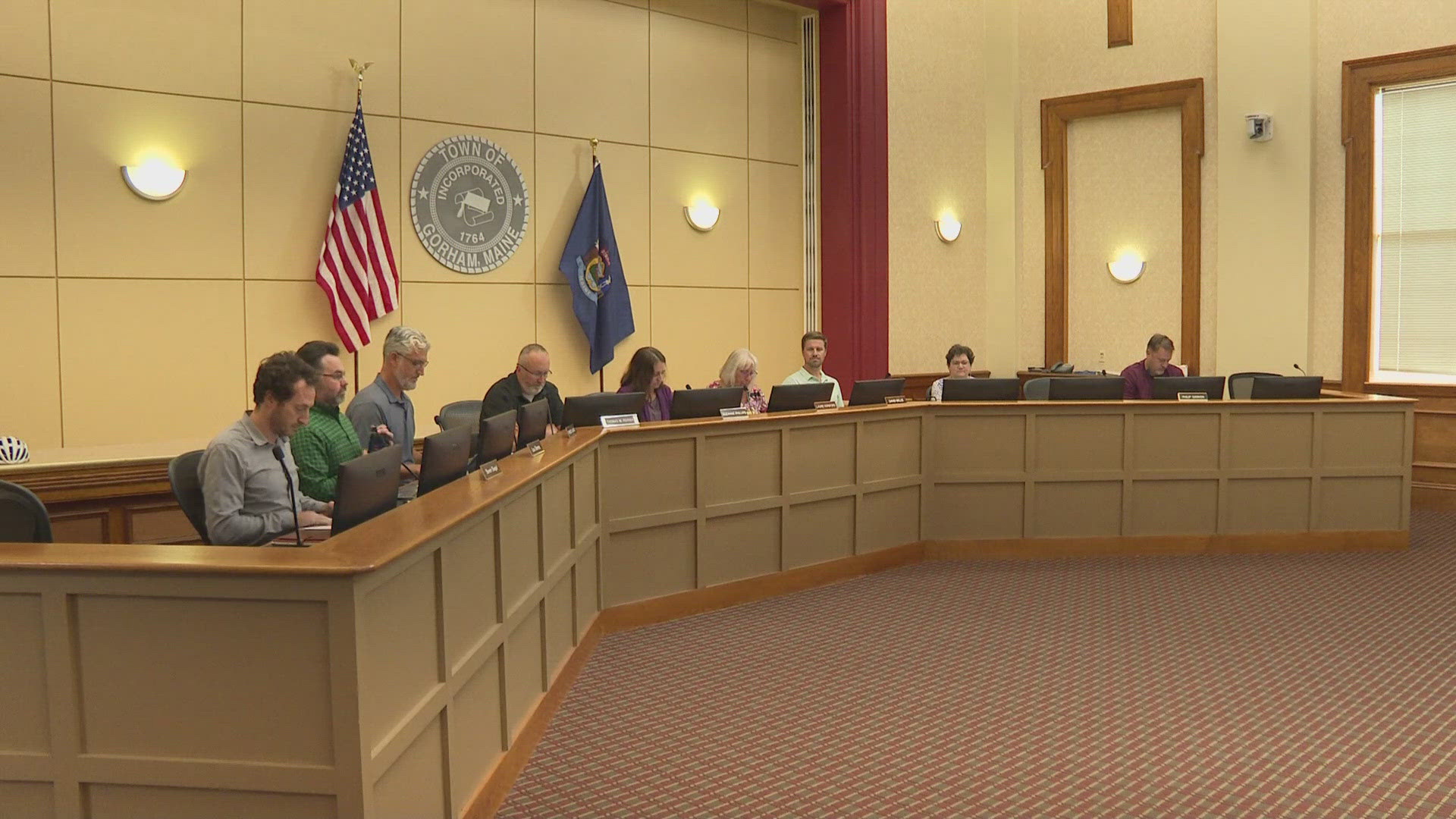 Gorham councilors voted 5-2 to enter into a deal with the retail giant to sell 94 acres off Main Street for $4 million. The company released a statement Wednesday. 