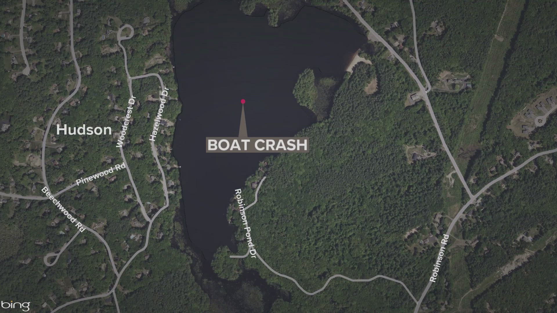 The boat was carrying four passengers at the time, according to officials.