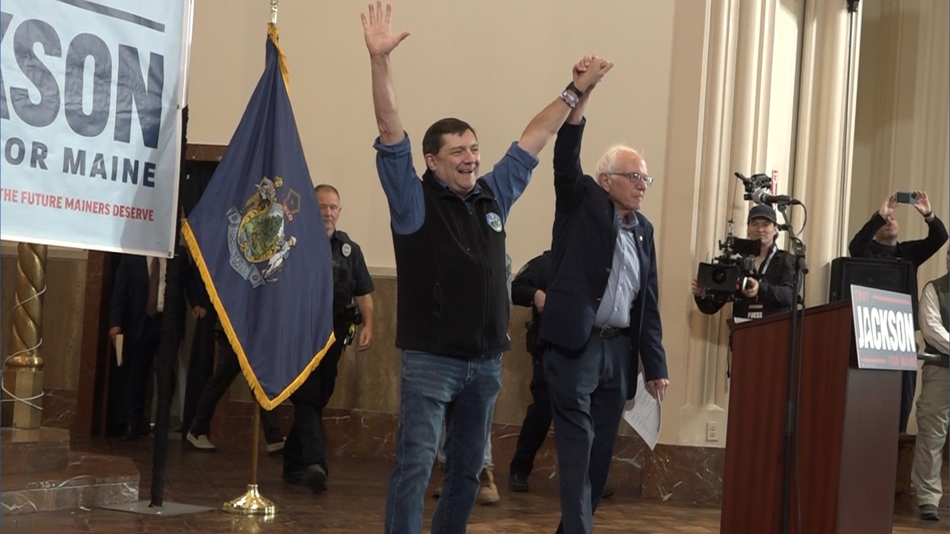 Bernie Sanders boosts Troy Jackson's US Senate campaign with trio of weekend rallies in Maine