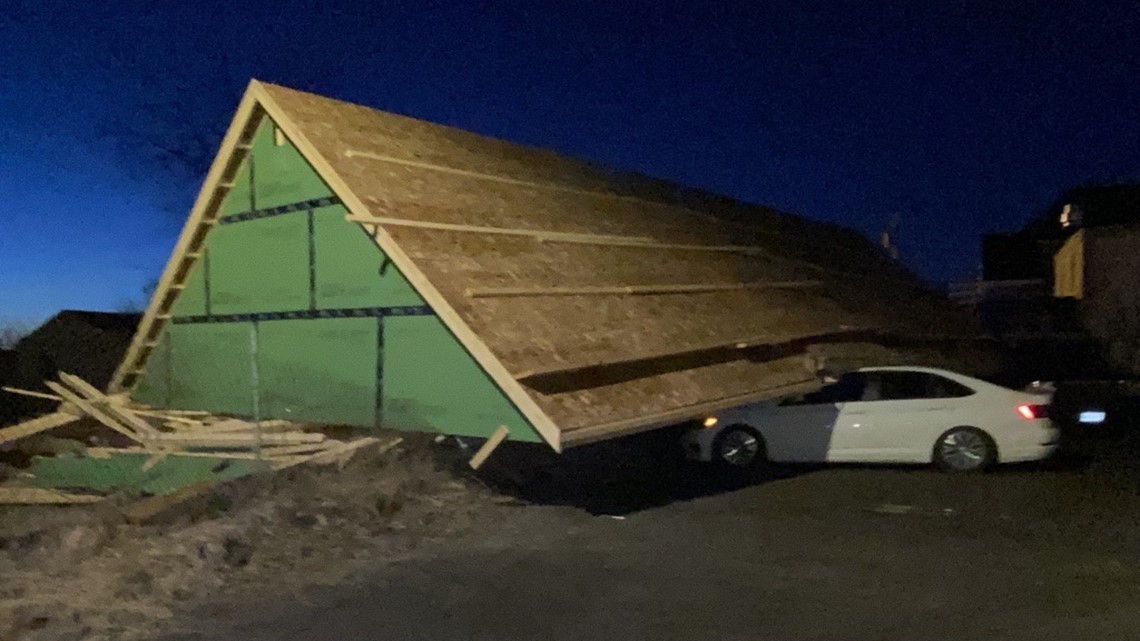 Wind brings down home under construction in South Portland - Vimarsana News