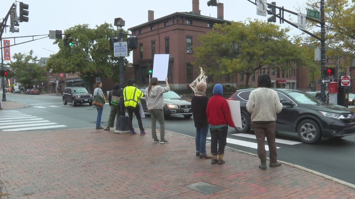Vigil and sit-in for those in Gaza takes place in Portland - Vimarsana News