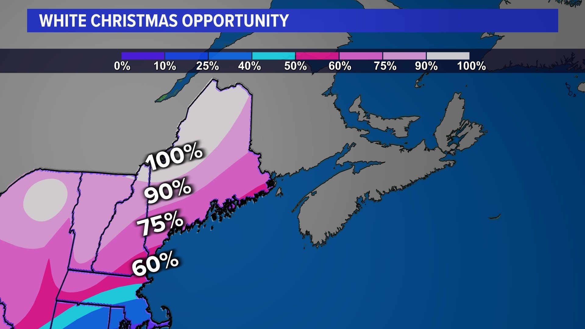 Snow likely to be on the ground in Maine on Christmas | newscentermaine.com