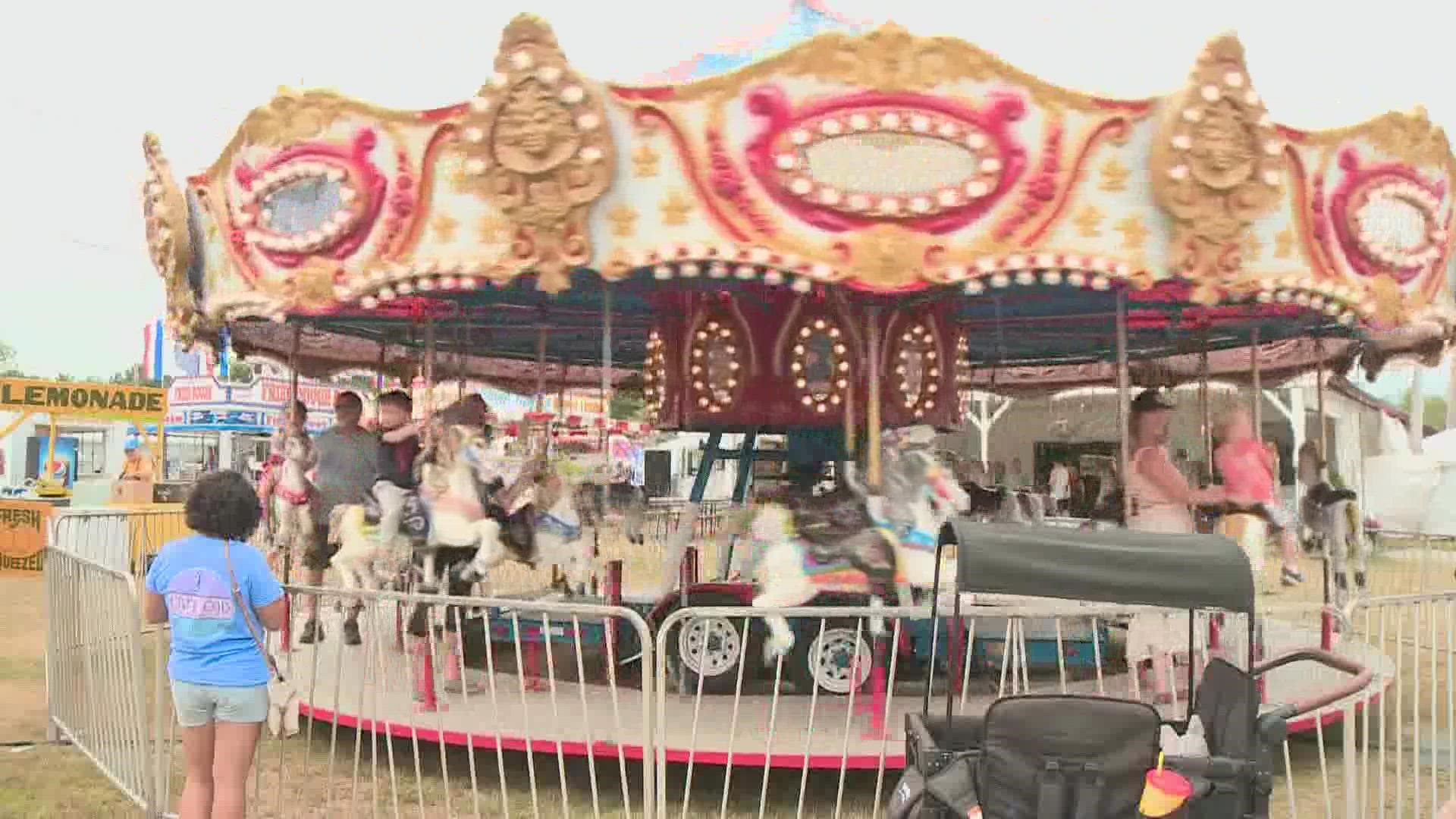 The Topsham Fair will be happening through the weekend.