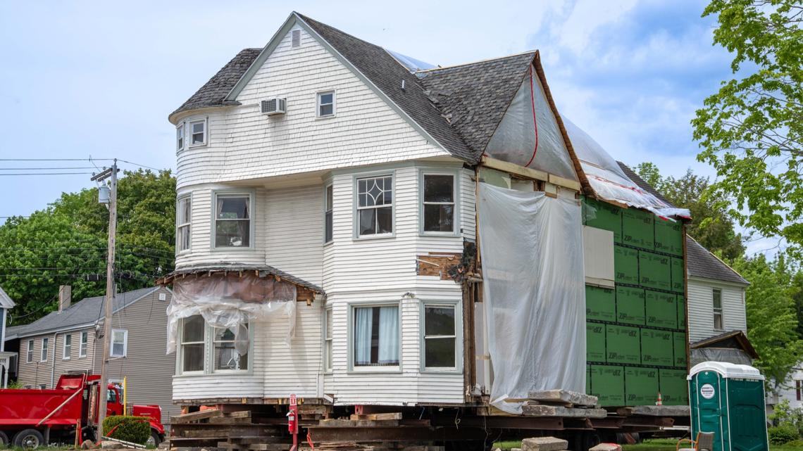 Big move in Augusta: House to roll through city streets Sunday